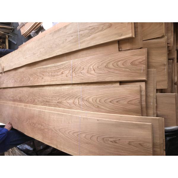 Natural North American Cherry Wood Mountain Grain Veneer A/AA Grade,100-195cm*0.45mm