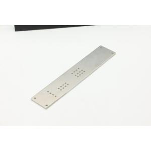 Quality AL6061 aluminum plate CNC customized riveting hardware stamping panel wholesale