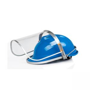 Quality PVC Chainsaw Splashproof Industrial Hard Hat Full Face Construction Helmet CE wholesale