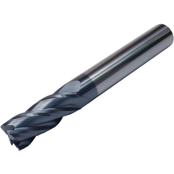 High Precision Square End Mill 4 Flute End Mill Overall Length 50-150mm