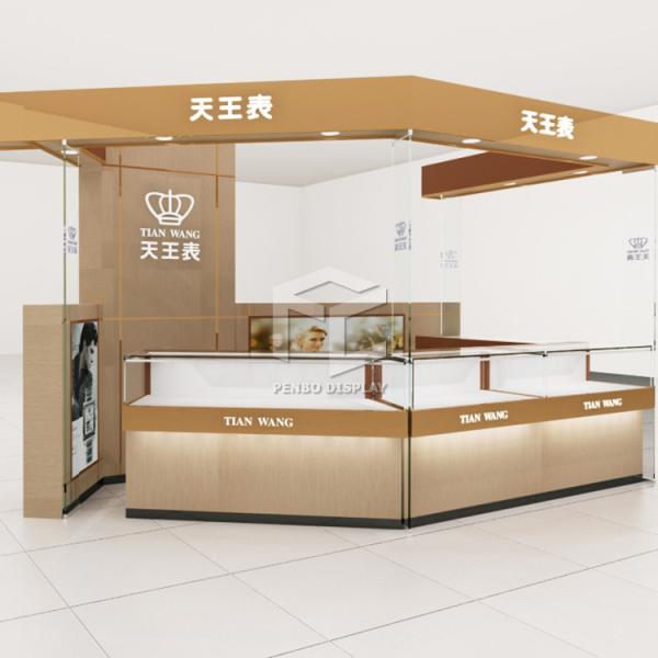 OEM Watch Display Showcase 1200mm High Countertop Jewellery Display Cabinet