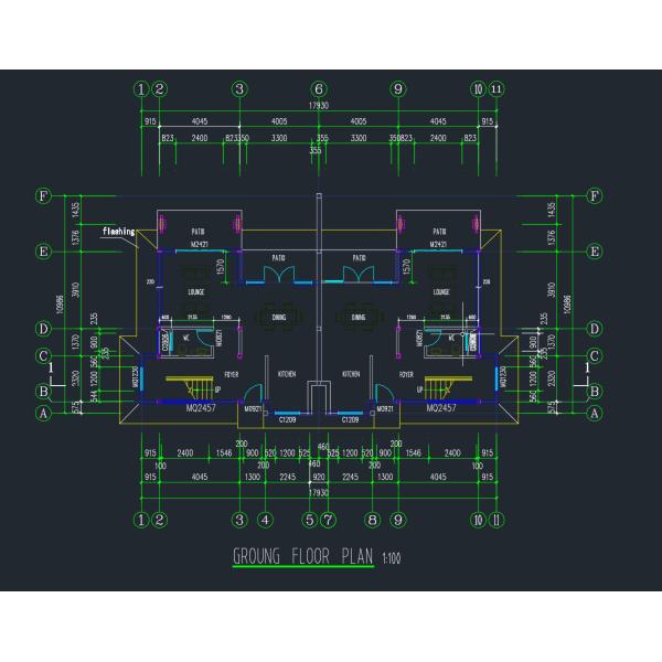PEB Multi Storey Steel Building with Galvanized or Painted Finish