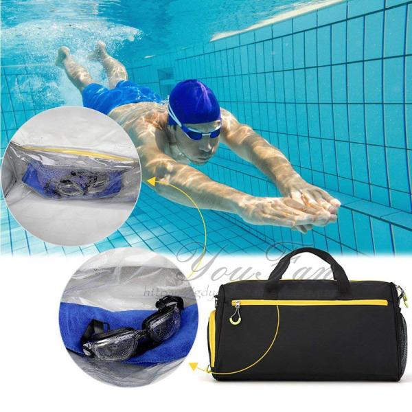 Durable Canvas Material Travel Duffel Bags Shoulder Strap Detachable