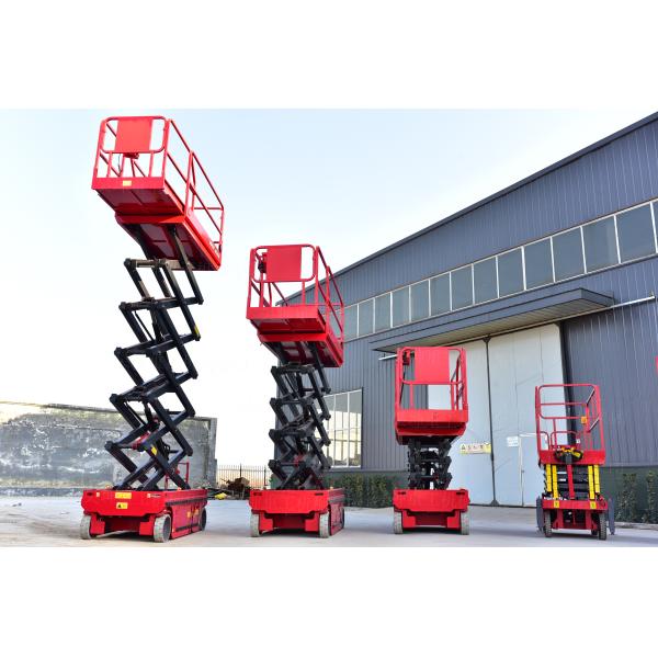 6m 8m 10m 12m Crawler Off-Road Scissor Lift Man Lift CE ISO Certified