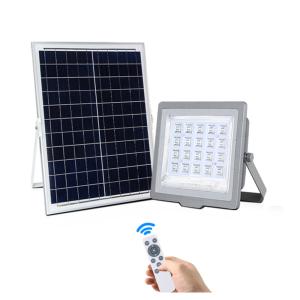 Quality IP65 100W Solar Flood Light For Garden / Courtyard / Farm wholesale