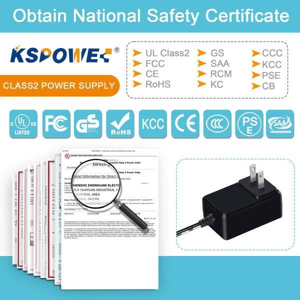 1.0A Output Current DC Universal Wall Adapter Led Light For 12v 240vac 60hz CN GUA