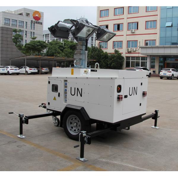 4X1000w 7m 9m Portable Generator Light Tower Trailer Mounted