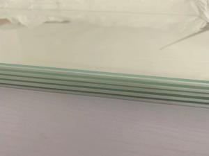 China 2mm Low Iron Tempered Glass Panels Chemically Strengthened  For Solar on sale