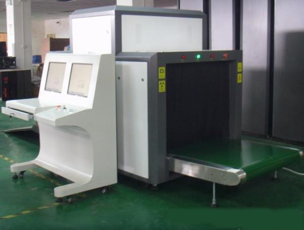 Cheap Luggage X Ray Machine / X Ray Baggage Inspection System 0.22 M/S Speed for sale