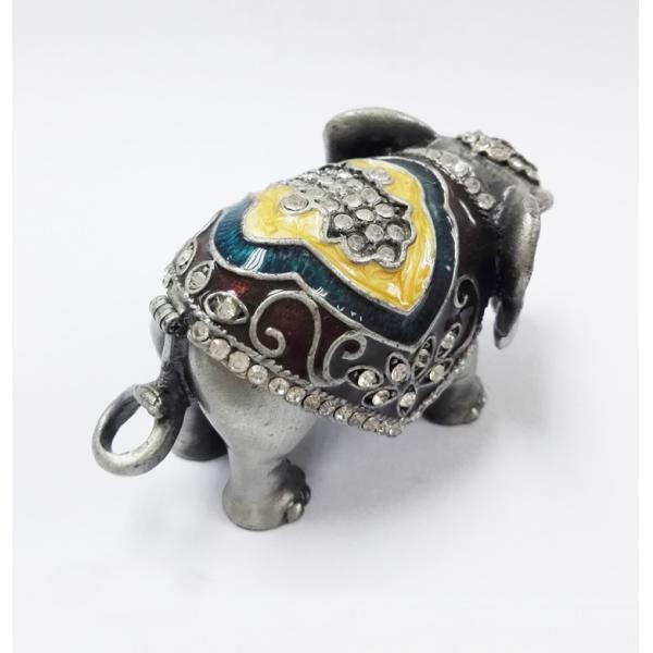 Elephant jewelry box rhinestone animal gift box for jewelry wedding gift