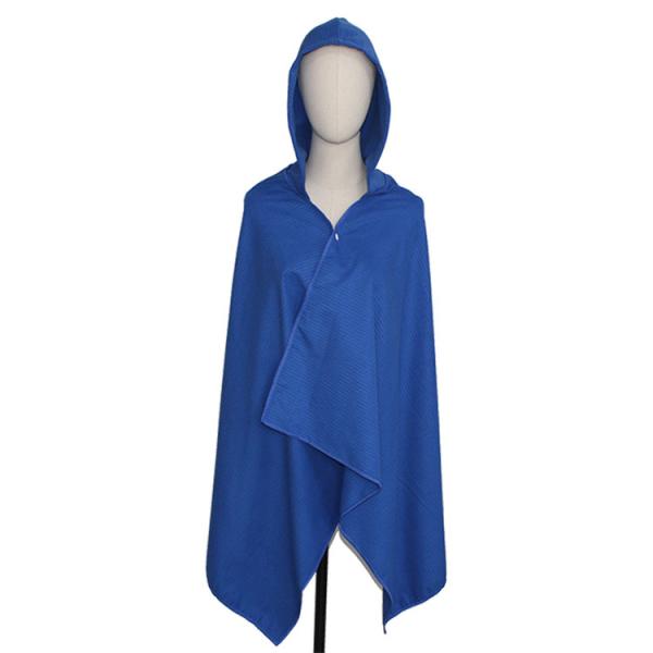 Microfibre Kids Childrens Hooded Poncho Towels For Beach