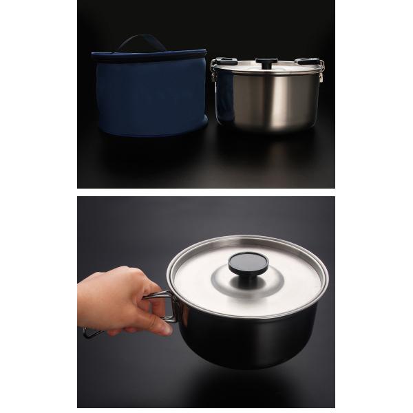 OEM/ODM Camp Cook Set Outdoor Cooking Soup Pot Vegetable Bowl Camping Mess Kit Camping Cookware Set