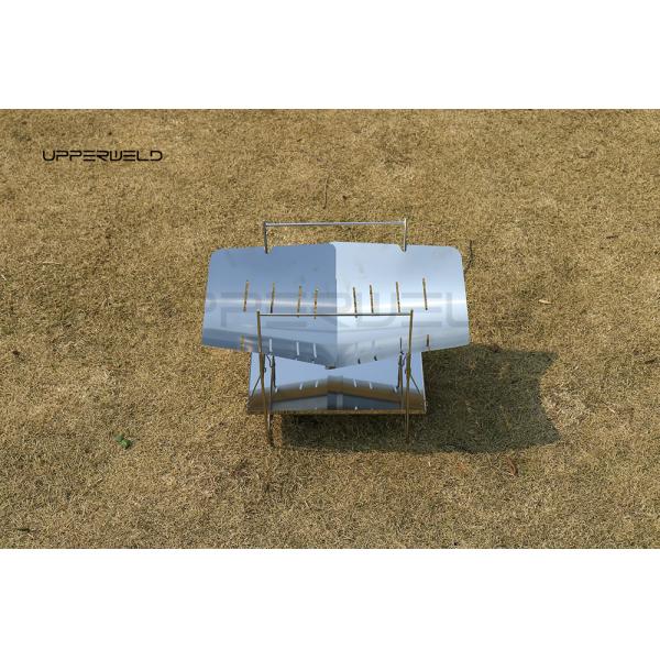 Outdoor Campfire Bonfire Wood Burning Fire Pit with Heat Shield and 0.9KG Weight