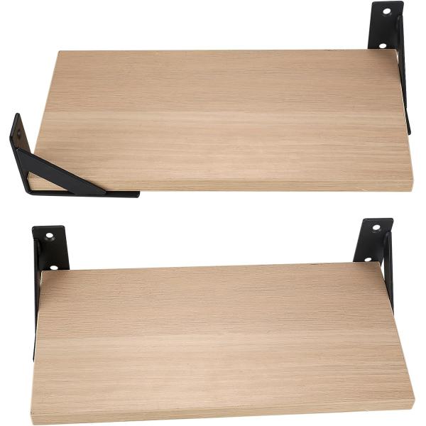 Standard Black Metal Braces for Wood Large Fireplace Mantel Triangle Angle Brackets