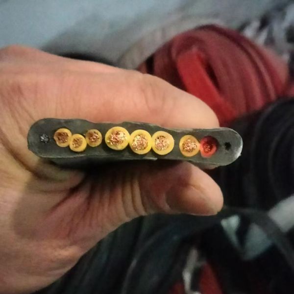 Wear Resistance Flat Rubber Sheathed Cable Waterproof For Large Mobile Devices