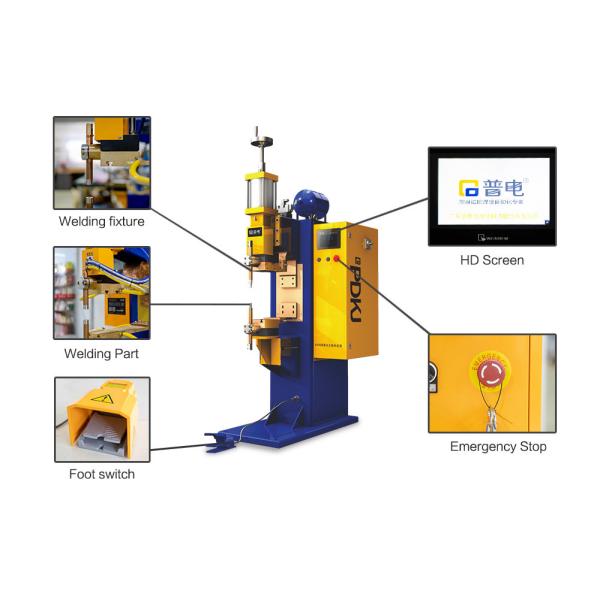 CE Inverter MFDC Spot Welding Machine High Power Barbecue Wire Mesh