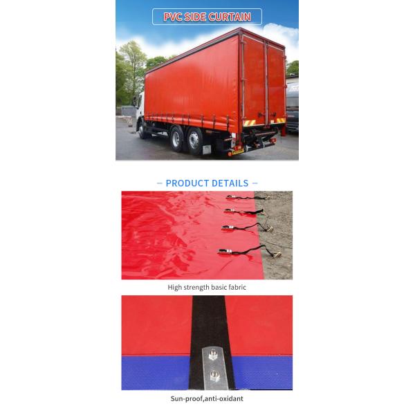 Fire Retardant Antibacterial PVC Coated Tarpaulin For Lorry