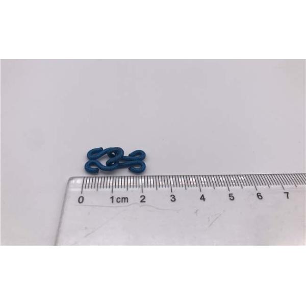 Trousers Brass Hook Eyes With Nylon Fabric Covered Pink Color Light Weight