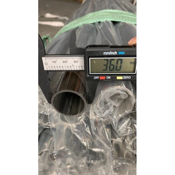 SGS 304 Stainless Steel Tubing Polished 201 JIS A789 Stainless Steel Round Tube