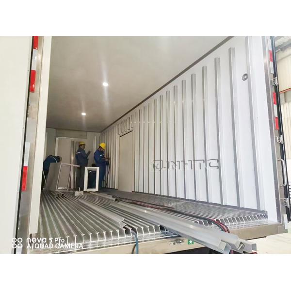 3 Axles 30tons 50tons Refrigerated Semi Trailer Vegetables Meat Drinks Transport