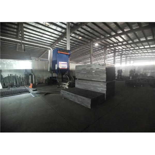 2m Width Anti Slip Q235 Heavy Duty Steel Grating Tooth Shaped