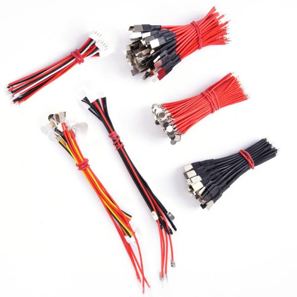 Customized Dimension Welding Tabs Battery Cable Harness Nice Quality Custom Cable Assembly Accept OED ODM Production