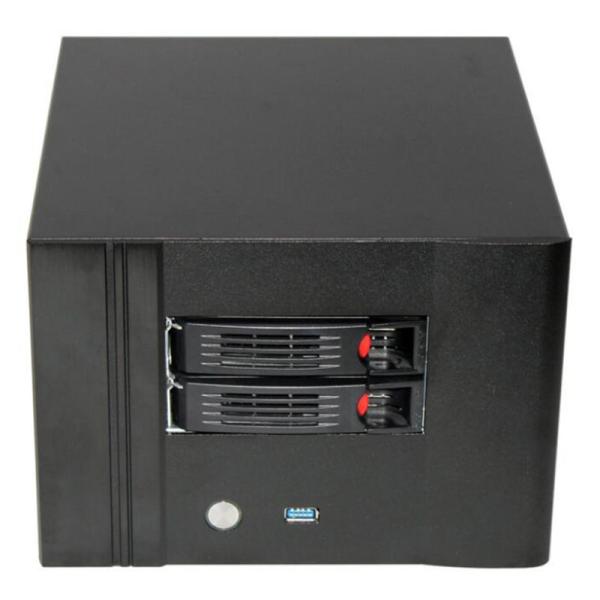 Rack-Mounted 2-disk Hot-swappable Server Chassis for Frequency Processors and Industrial Rack Servers