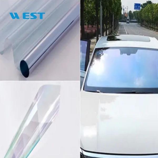 Solar Car Tint Reflective Chameleon Nano Ceramic Auto Front Window Tint Film
