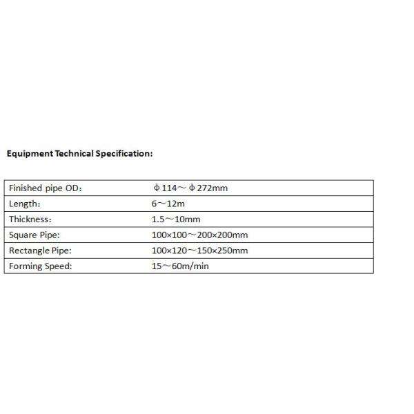 ERW Pipe Welding Machine 32-114mm Diameter DC Speed Control