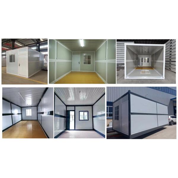 Removable Anti Rust Fireproof Prefab Container House Foldable Easy Assembled