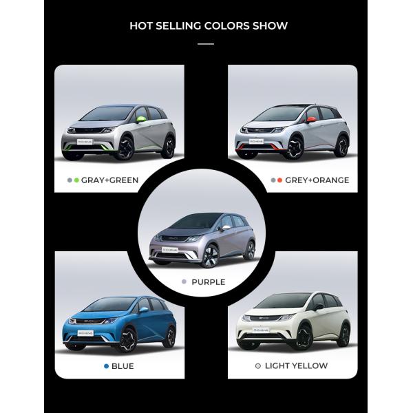 177Ps BYD Dolphin High Speed Electric Car 5 Seats Left Hand Drive 160km/H