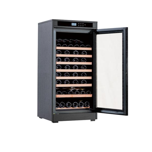 Glass Door Drink Cooler Wine Display Chiller Air Cooling Kitchen Wine Cooler For Bar