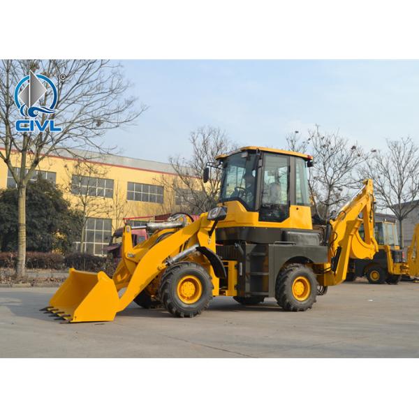 Backhoe Loader Mini Tractor With Bucket for Farm