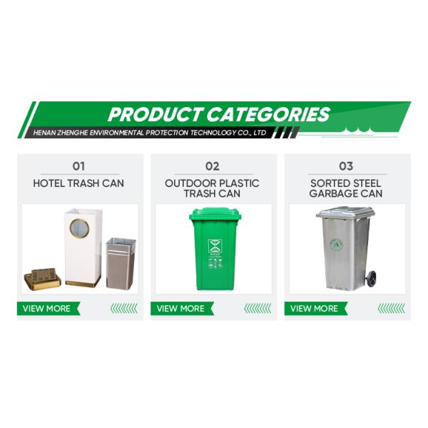 40L Stainless Steel Induction Garbage Bin Open Top Four Classification Storage Bucket Kitchen Waste Recycling Lid