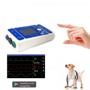 Quality PR Veterinary Patient Monitor System With Two AA Alkaline Battery Spo2 Measurement Range 35%-100% wholesale