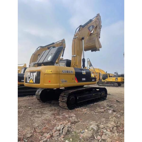 Multifunctional Used CAT 336D2 Crawler Excavator Track Hoe 36 Ton