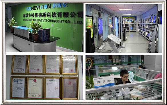 6V-36V DC 3G Digital Signage , 16.7M LCD Screen for Advertising display