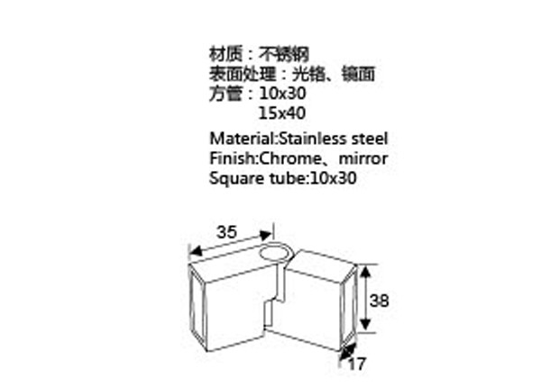 Classical Decoration Glass Door Fitting Customer Designs High Intensity