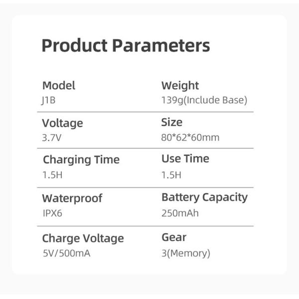 Wireless Charging IPX6 250mAh Sonic Silicone Facial Cleansing Brush