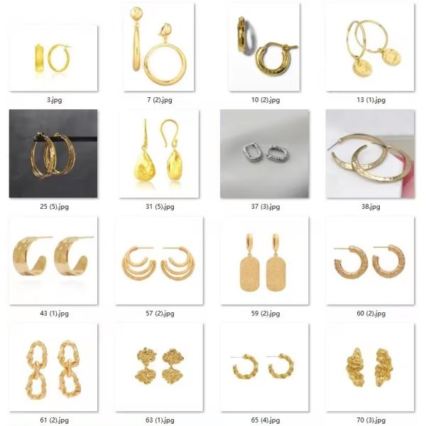 14K Gold Plumeria Full Hoop Earrings A Must-Have for Your Jewelry Collection