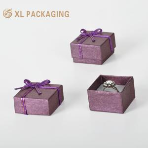 Luxury Custom Jewelry Box Paperboard Jewelry Packaging Box Custom Black Box For