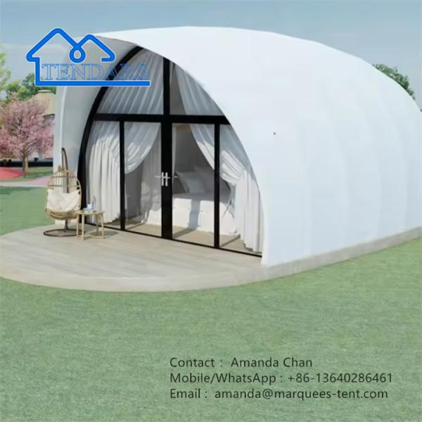 Outdoor Camping Shell Shade Tents House Resort Luxury Tent For Glamping