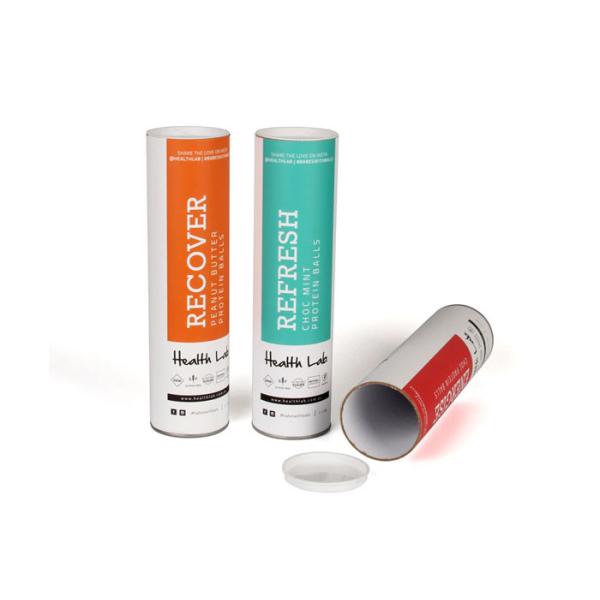 Card Board Heat Protection Paper Tube Containers Eco - Friendly