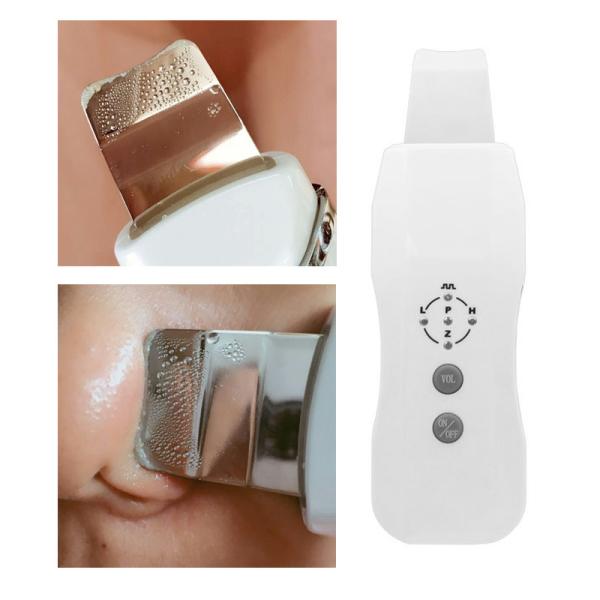 2in1 Anion Ultrasonic Scrubber Portable Skin Scrubber Cleaner Beauty Skin Scrubber Facial Skin Rejuvenation Beauty