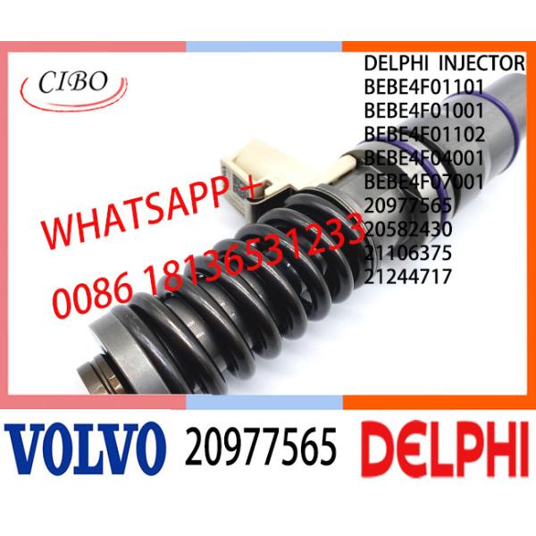 Fuel engine Diesel Injector BEBE4F07001 20977565 20582430 21106375 21106375 21244717 BEBE4F1101 E3.3 for VOL MD13 US07