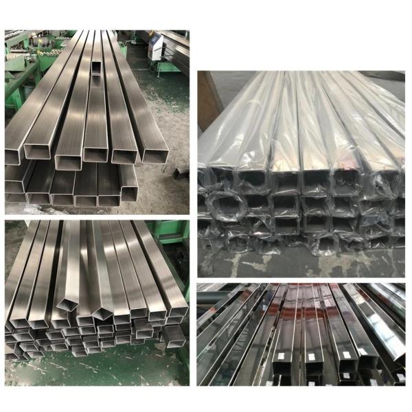 China Polished Surface 40*40mm 304L Precision Stainless Steel Hollow Square Pipes