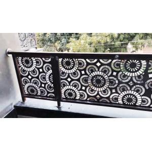 Quality Outdoor Aluminum Stair Railing Balusters Framed Terrace Designs wholesale