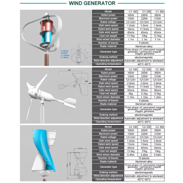 Highway Road Solar Wind Complementary Led Solar Street Lights
