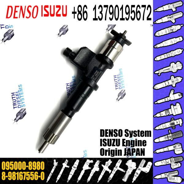 8-98167556-0 Excavator Spare Part 8-97603415-8 095000-5511 Fuel Injector 6WG1 ISUZU 095000-8981 095000-8980