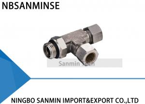 Quality KST Pneumatic Compression Fitting BSPT ( R ) Thread Pneumatic Tube Fittings wholesale